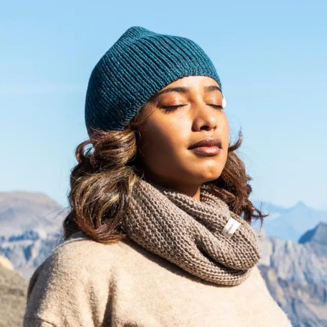 Alpaca Beanies - Steel Blue sold by Baabuk product image thumbnail 2