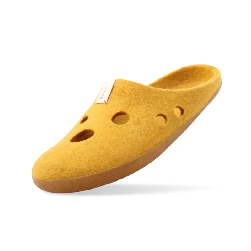 Kanga Slippers - Swiss Cheese sold by Baabuk
