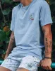 WHITE LOBSTER - ACID WASH PRIMO GRAPHIC TEE sold by Baja Llama