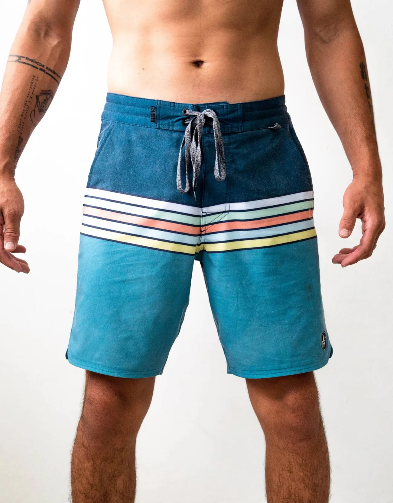 STRIPED THIEVES - SHIPWRECKS 18" BOARDSHORTS sold by Baja Llama product image thumbnail 4
