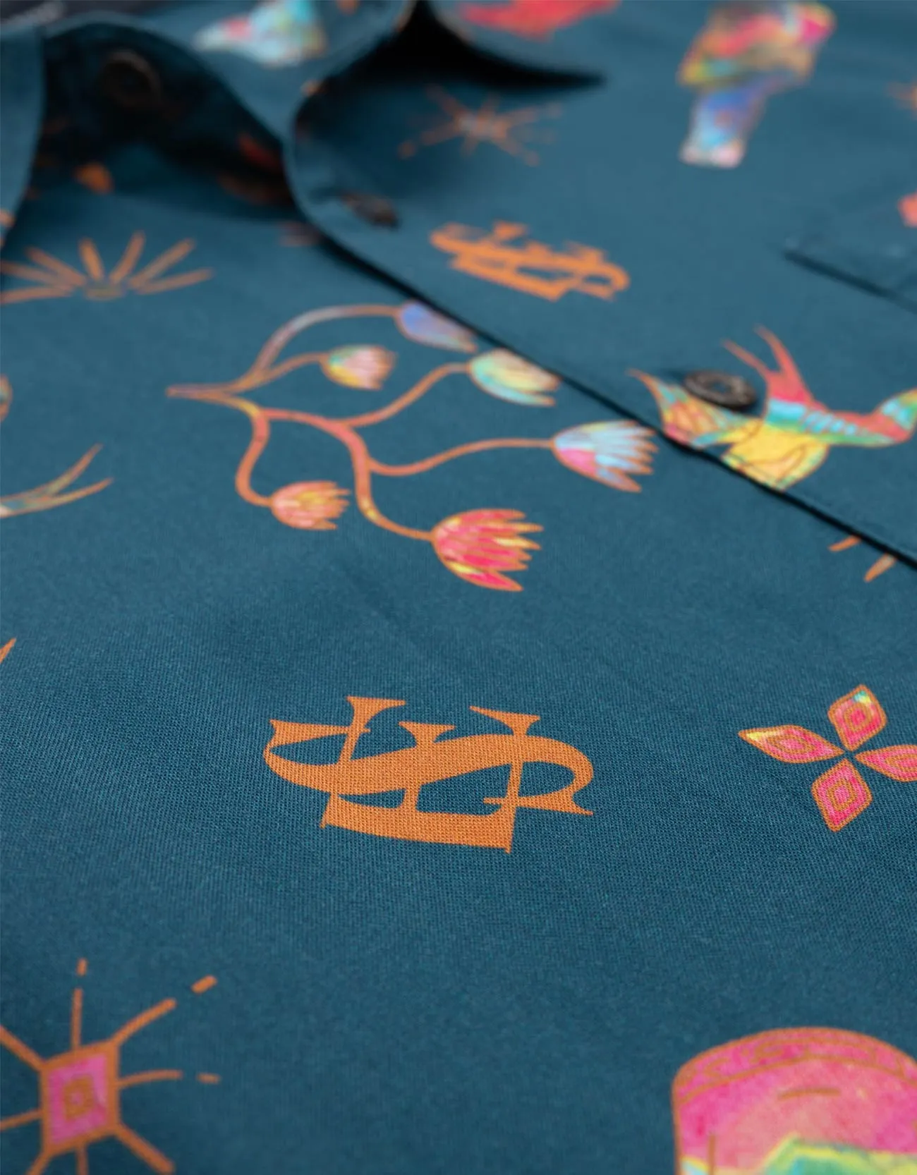 EL SATIVO TEQUILA - NIGHTHAWK™ BUTTON UP sold by Baja Llama product image thumbnail 3