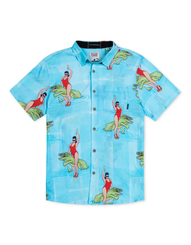 GIRL CROC - NIGHTHAWK™ BUTTON UP sold by Baja Llama