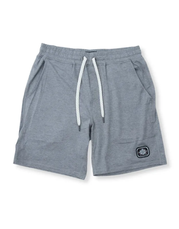 MACH ZERO LOUNGE SHORTS - GRAY sold by Baja Llama