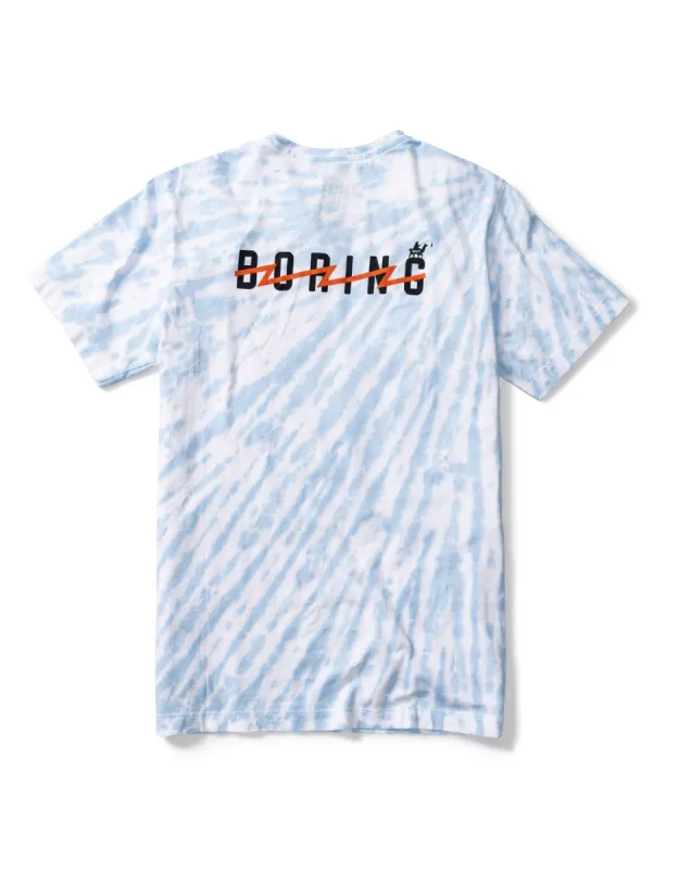 THE BORING TAGLINE - TIE DYE PRIMO GRAPHIC TEE sold by Baja Llama