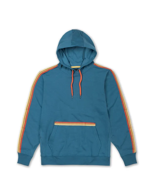 I TOLD YOU 3 LINES HOODIE - RETRO BLUE sold by Baja Llama