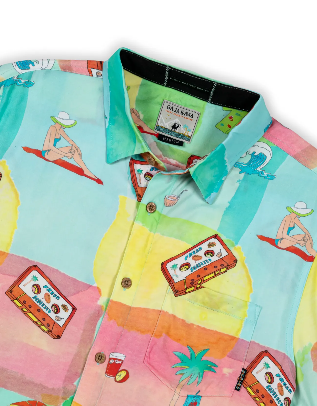 FRESH SQUEEZED - NIGHTHAWK™ BUTTON UP sold by Baja Llama product image thumbnail 5