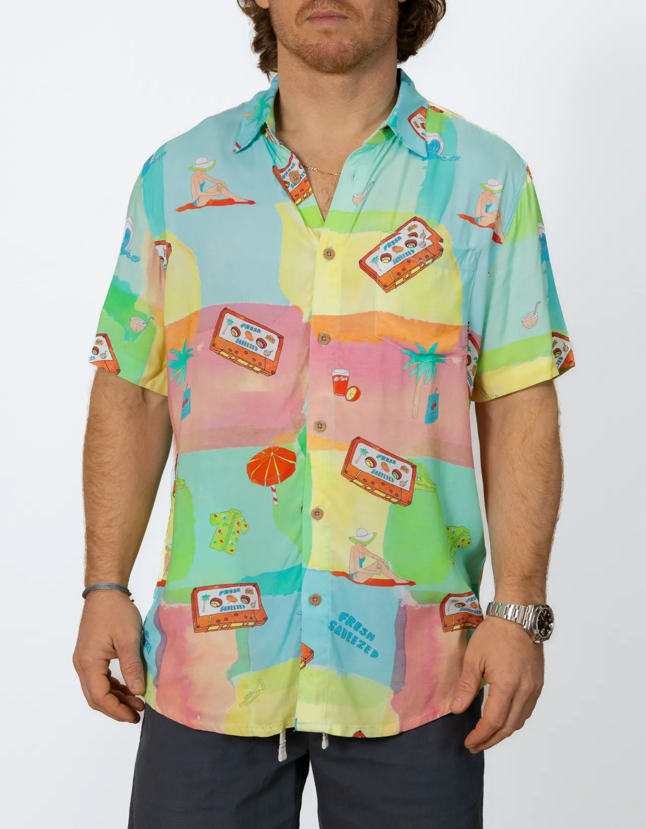 FRESH SQUEEZED - NIGHTHAWK™ BUTTON UP sold by Baja Llama product image thumbnail 2