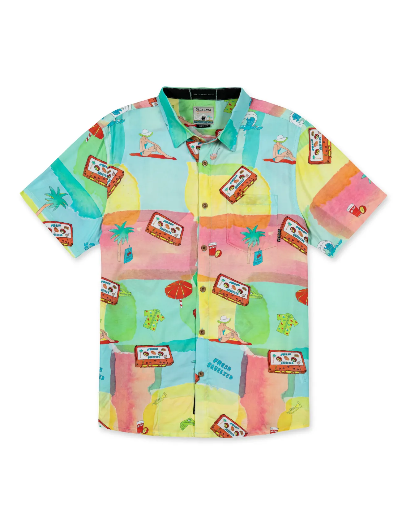 FRESH SQUEEZED - NIGHTHAWK™ BUTTON UP sold by Baja Llama