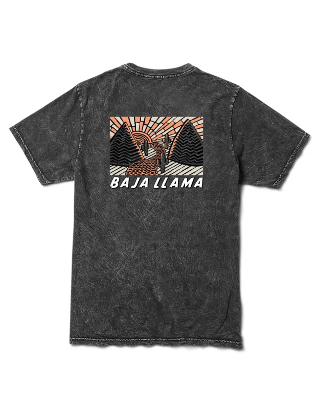 ARROYO BLACK ACID WASHED - PRIMO GRAPHIC TEE sold by Baja Llama