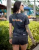 THE BORING TAGLINE - BLACK PRIMO GRAPHIC TEE sold by Baja Llama