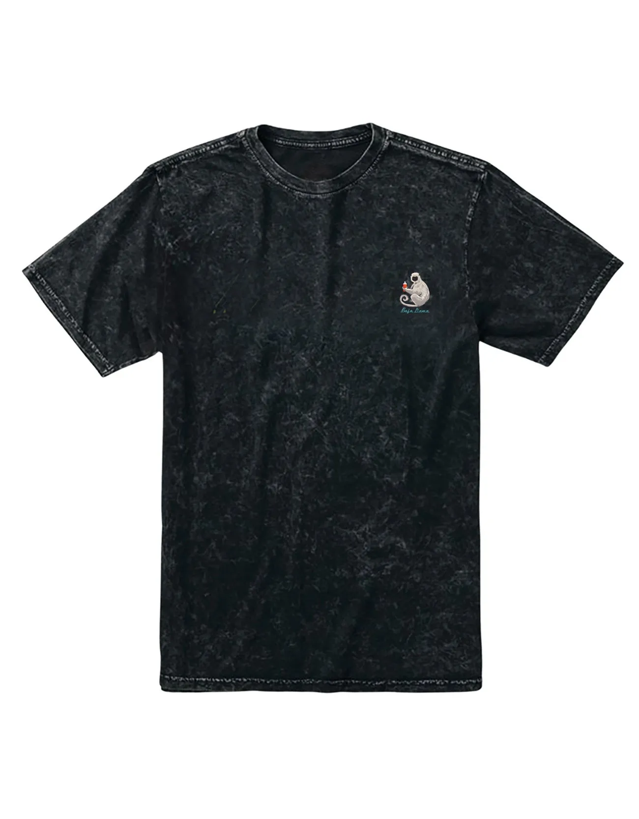 THE BORING TAGLINE - BLACK PRIMO GRAPHIC TEE sold by Baja Llama product image thumbnail 4