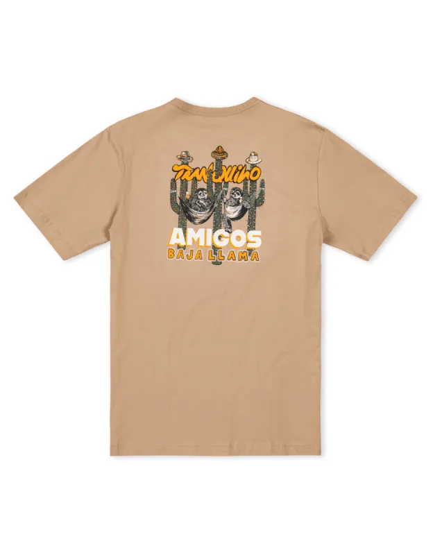 TRANQUILO AMIGOS - PRIMO GRAPHIC TEE sold by Baja Llama