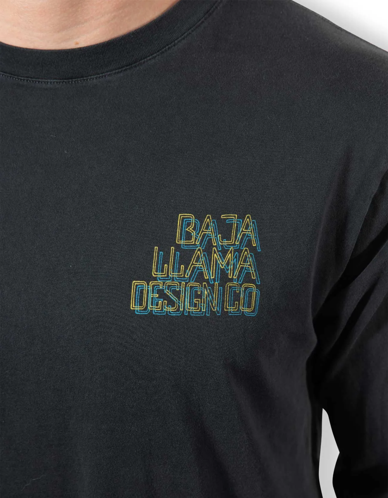 DESIGN CO. LONG SLEEVE TEE sold by Baja Llama product image thumbnail 4