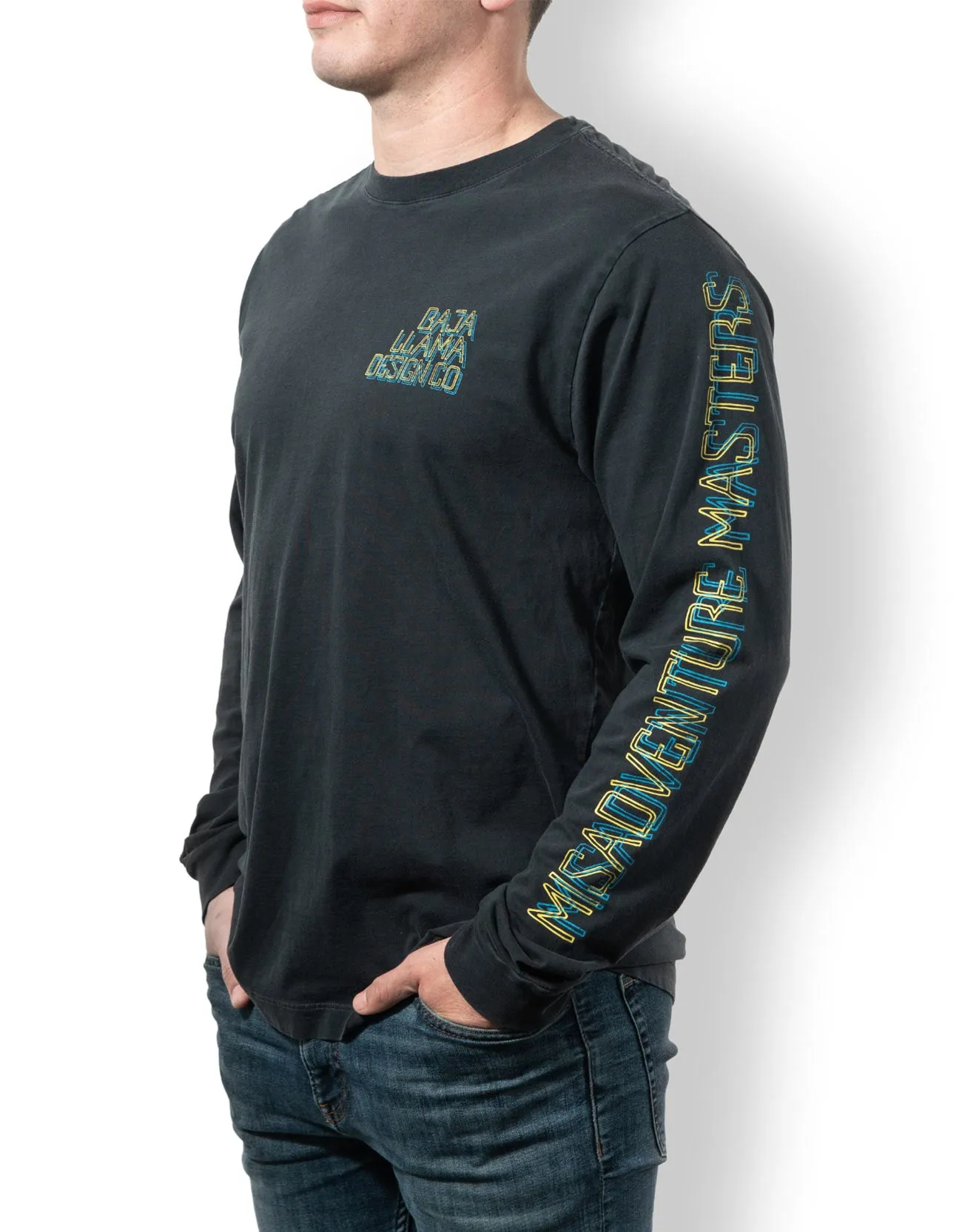 DESIGN CO. LONG SLEEVE TEE sold by Baja Llama product image thumbnail 5