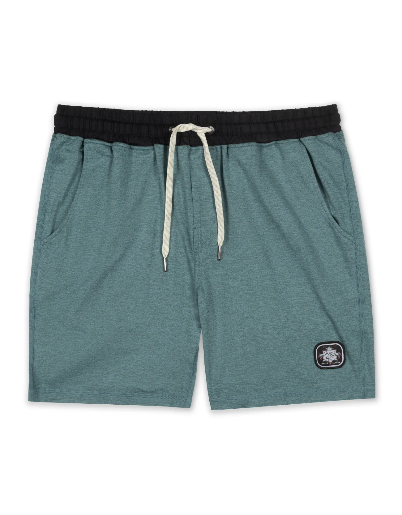 MACH ZERO LOUNGE SHORTS - ATLANTIC GREEN sold by Baja Llama