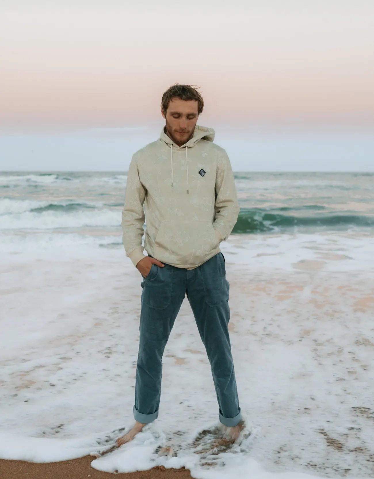 NAZCA LINES - HELSINKI COTTON HOODIE sold by Baja Llama product image thumbnail 3