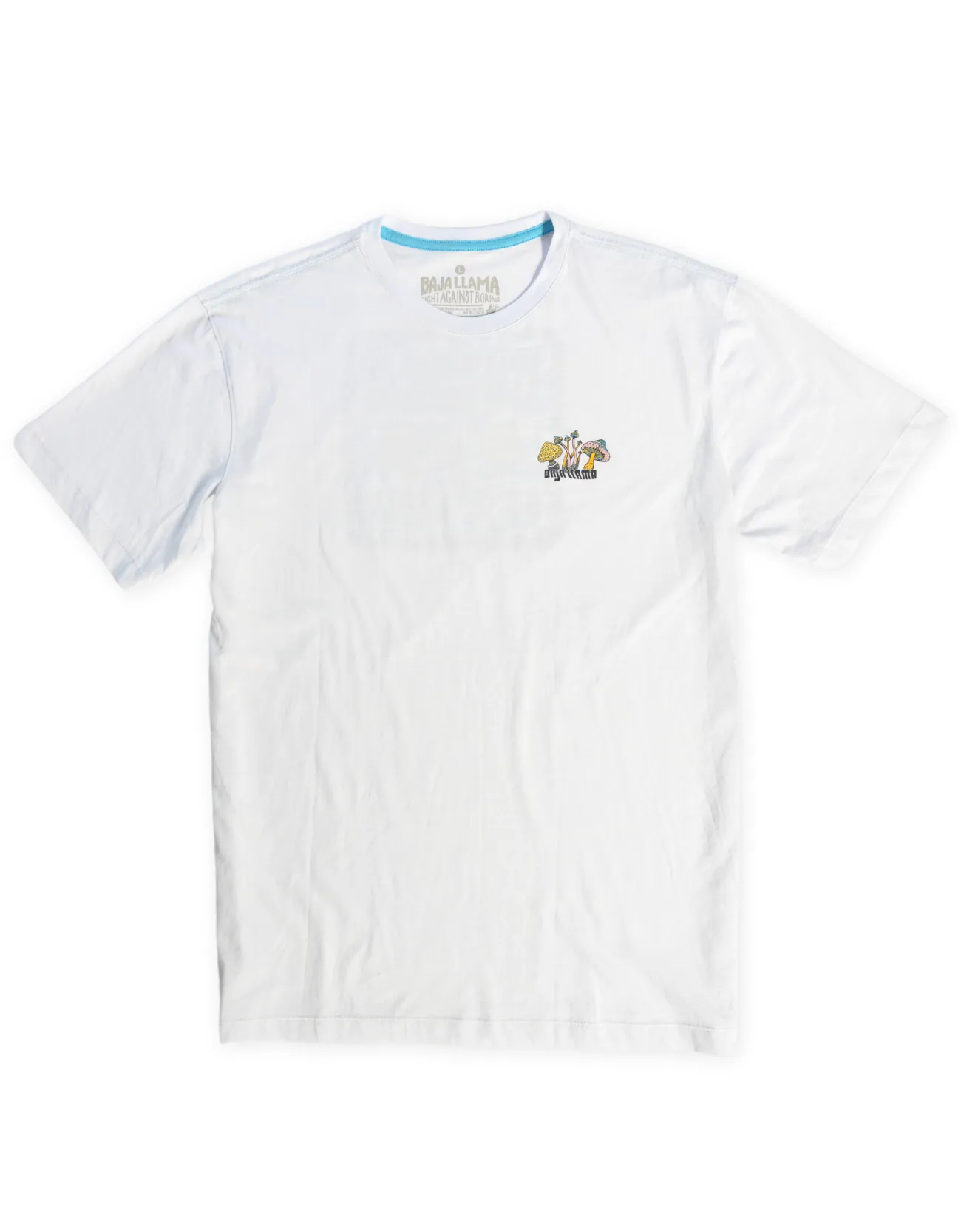 A TRIP OF A LIFETIME - WHITE PRIMO GRAPHIC TEE sold by Baja Llama product image thumbnail 2