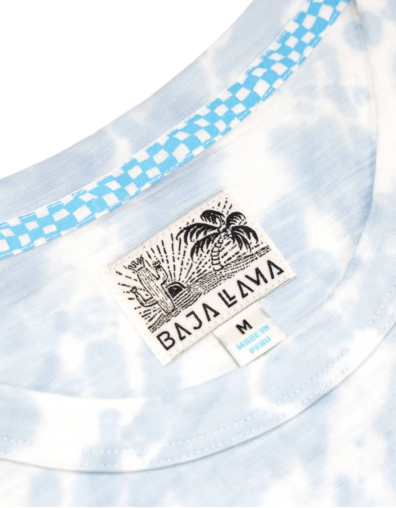 TIE DYE - SLUB PIMA TEE sold by Baja Llama product image thumbnail 3