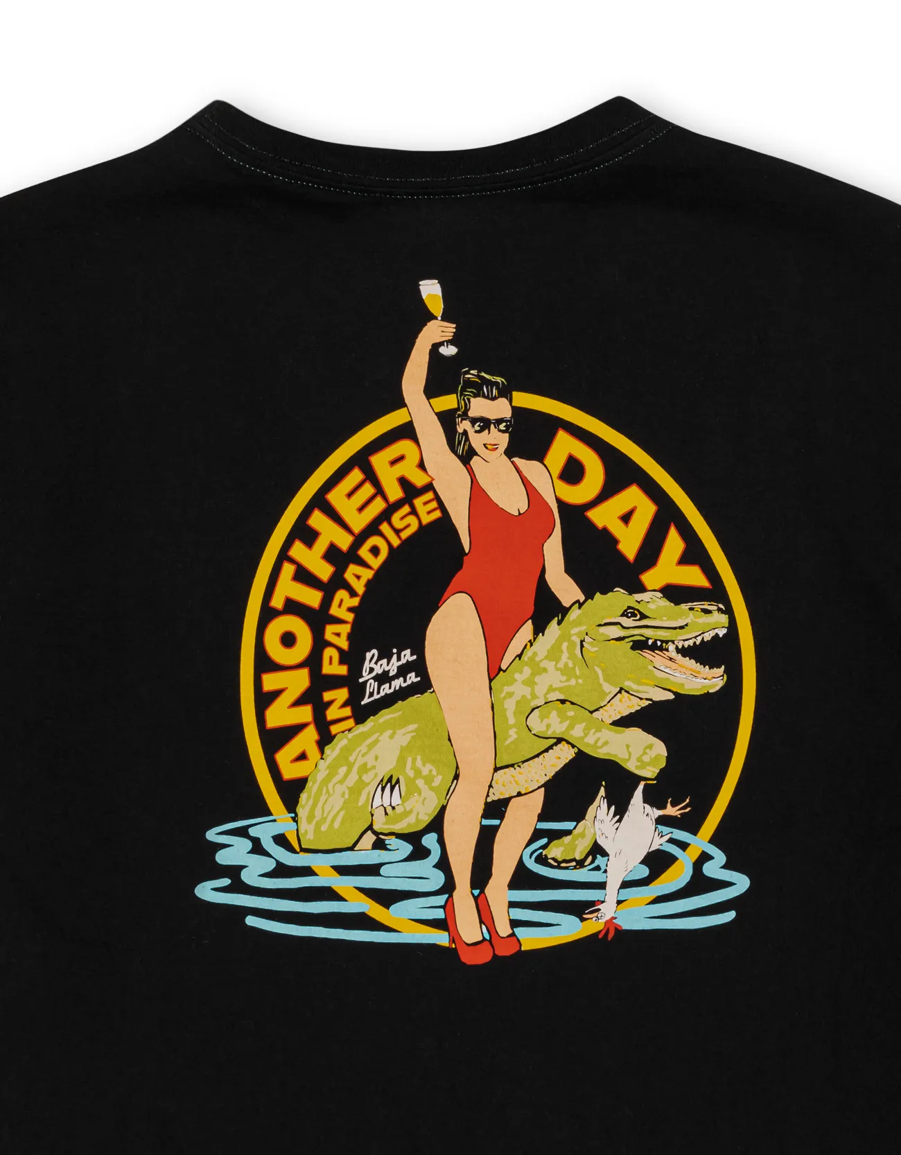 GIRL CROC - PRIMO GRAPHIC TEE sold by Baja Llama product image thumbnail 3