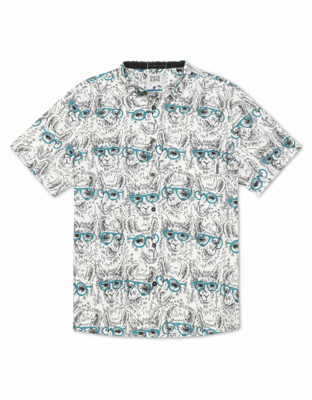 LLAMA M.D. - 7-SEAS™ BUTTON UP sold by Baja Llama