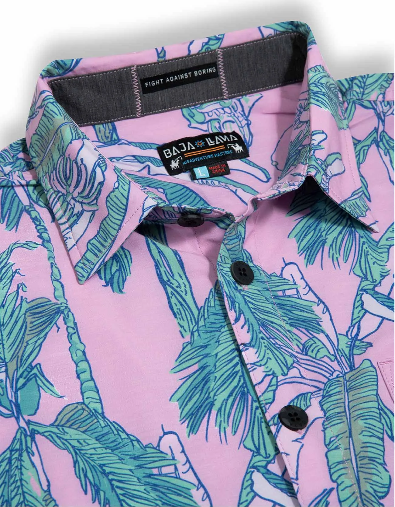 ALL I SEE IS PINK - VAGABOND™ BUTTON UP sold by Baja Llama product image thumbnail 5