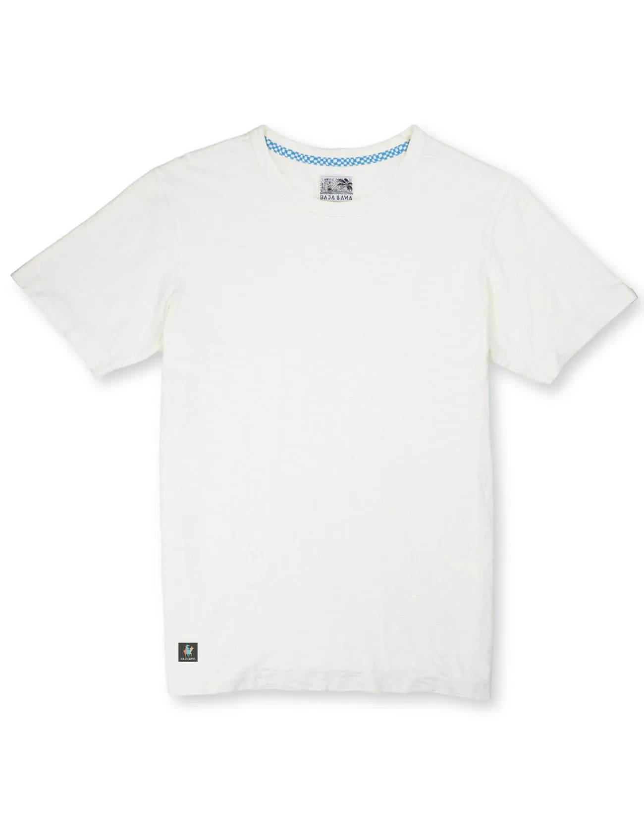 SOLID CREAMERY - SLUB PIMA TEE sold by Baja Llama
