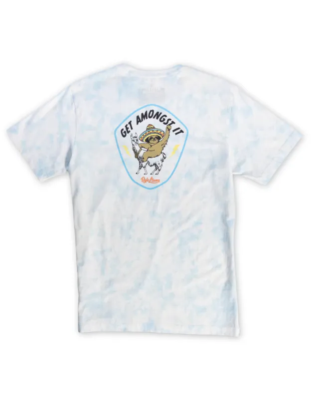 SUMMERTIME HERO - TIE DYE PRIMO GRAPHIC TEE sold by Baja Llama