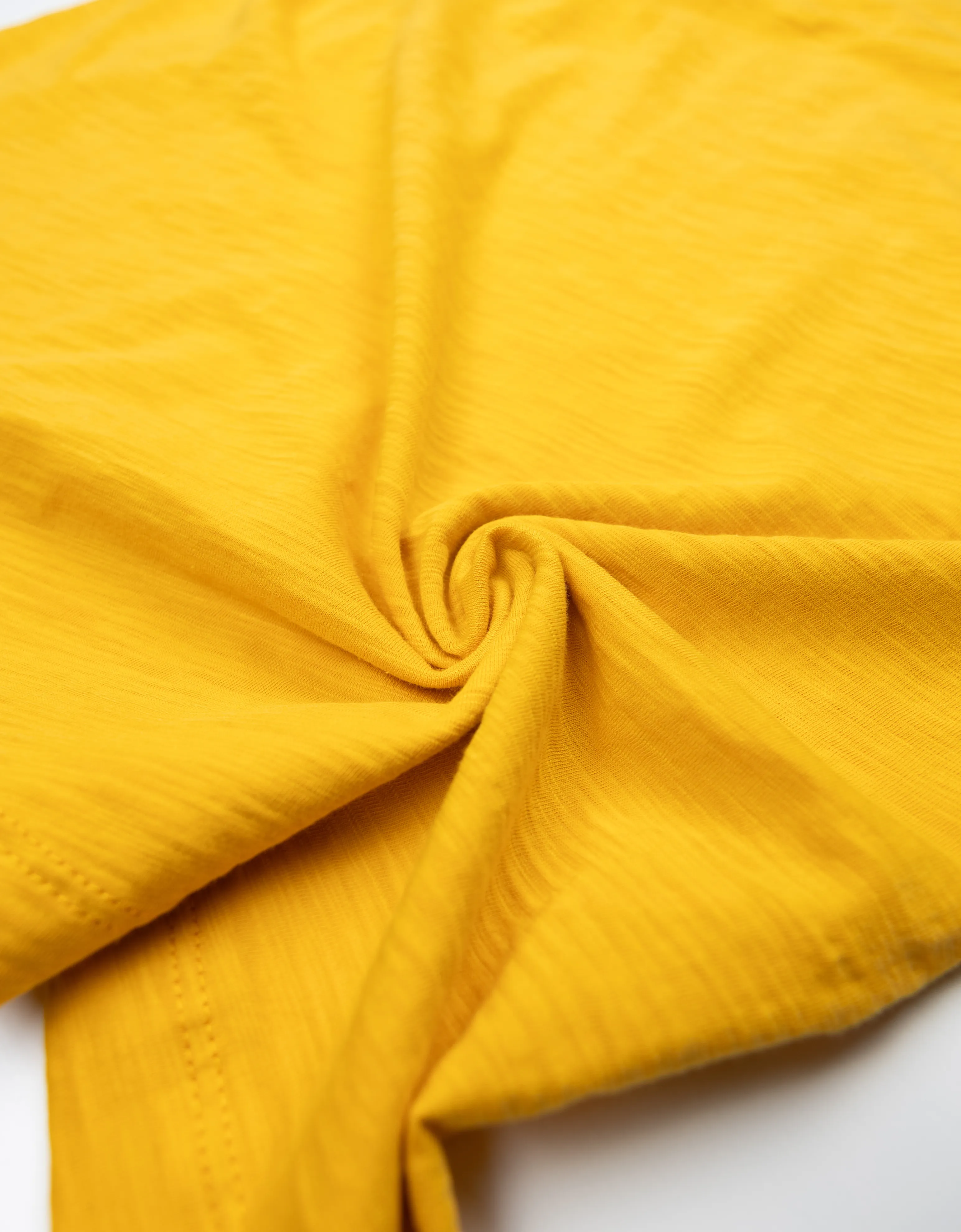 SOLID MUSTARD - SLUB PIMA TEE sold by Baja Llama product image thumbnail 2