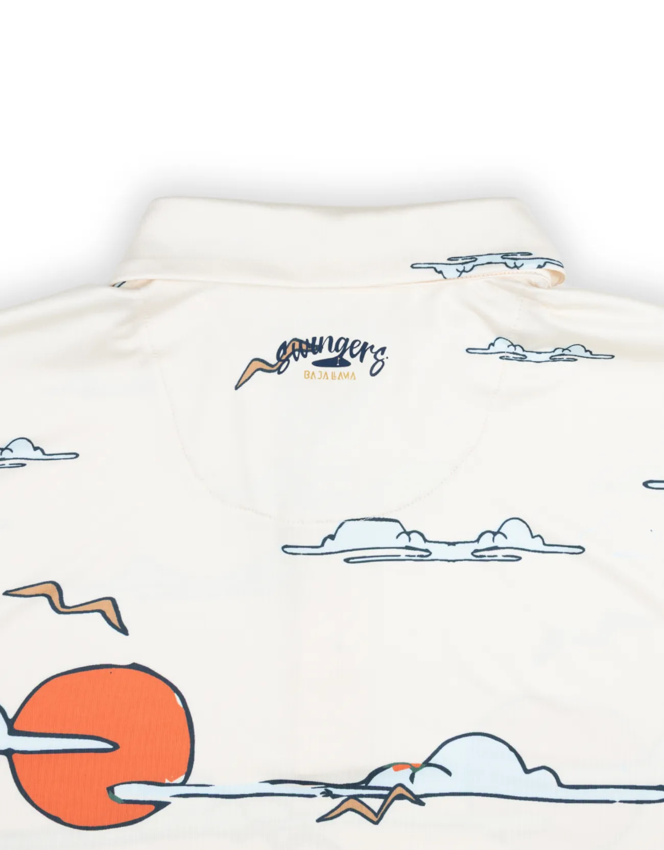 STAY AT THE WESTERN - SWINGERS PERFORMANCE POLO sold by Baja Llama product image thumbnail 4