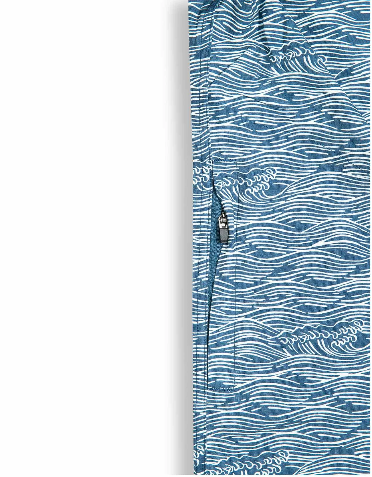 ROLL TIDES DEEP SEA - 7-SEAS™ BUTTON UP sold by Baja Llama product image thumbnail 4