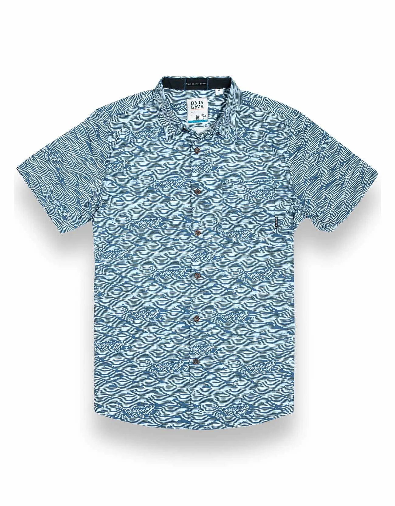 ROLL TIDES DEEP SEA - 7-SEAS™ BUTTON UP sold by Baja Llama