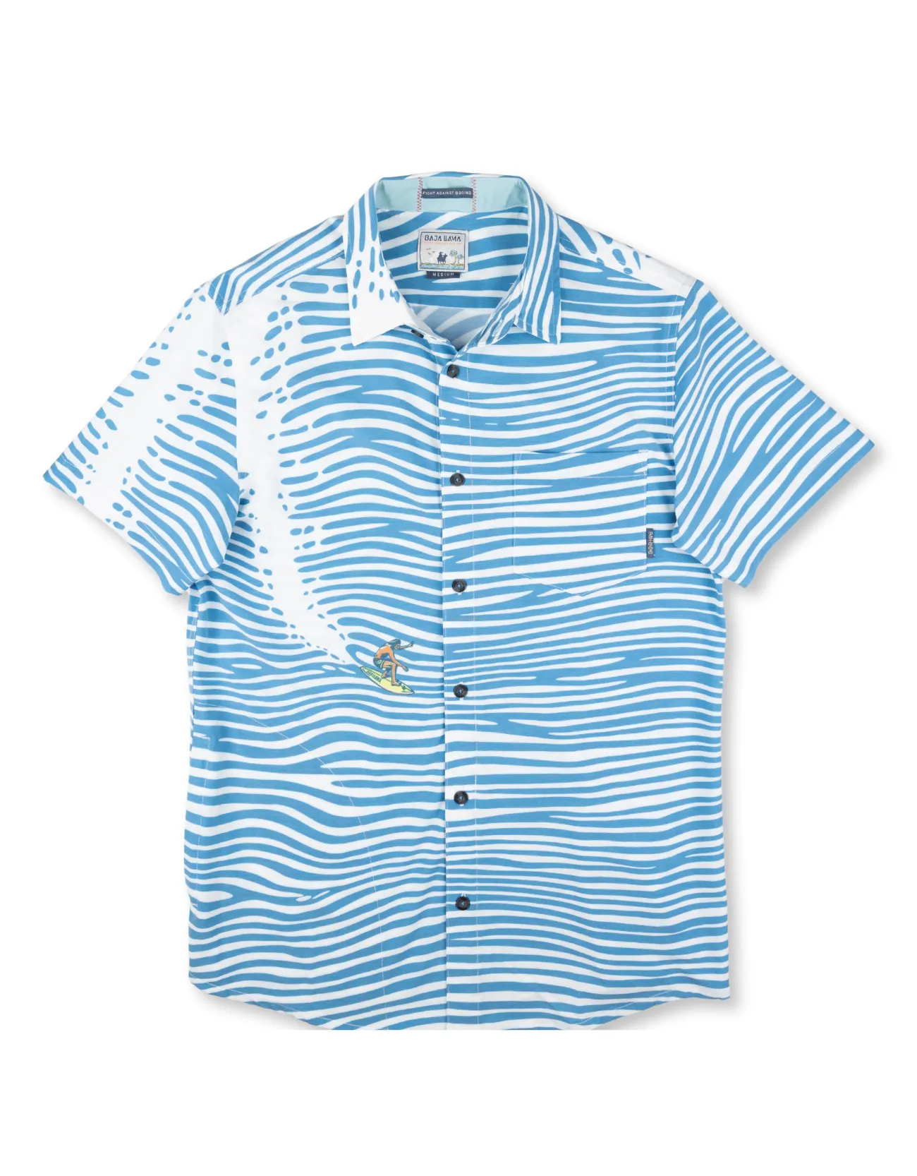 100 FOOT WAVE - VAGABOND™ BUTTON UP sold by Baja Llama