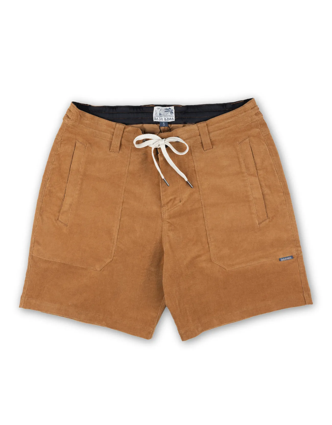 ARROYO 7" INSEAM STRETCH CORDUROY WALKSHORTS - CLAY sold by Baja Llama