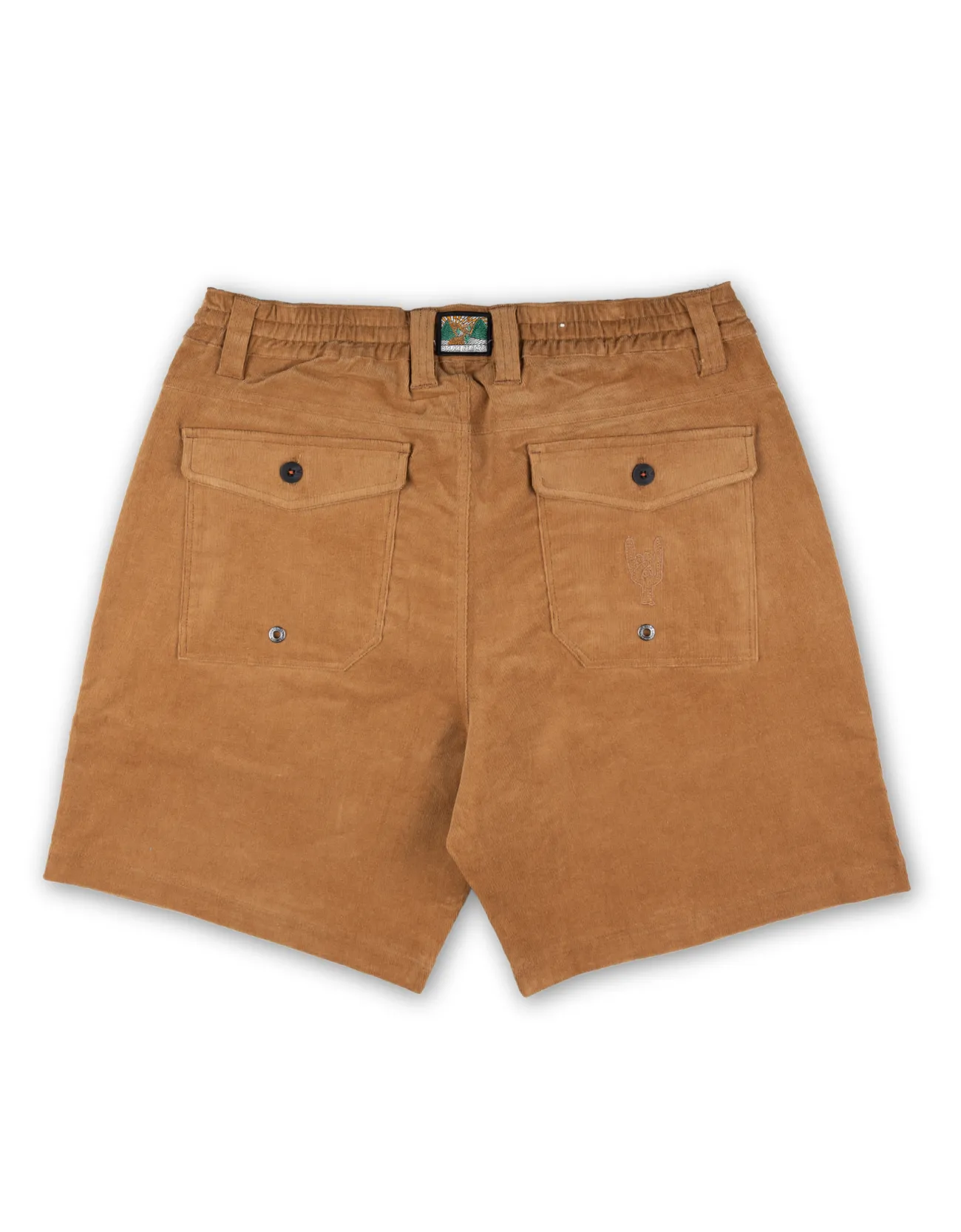ARROYO 7" INSEAM STRETCH CORDUROY WALKSHORTS - CLAY sold by Baja Llama product image thumbnail 2