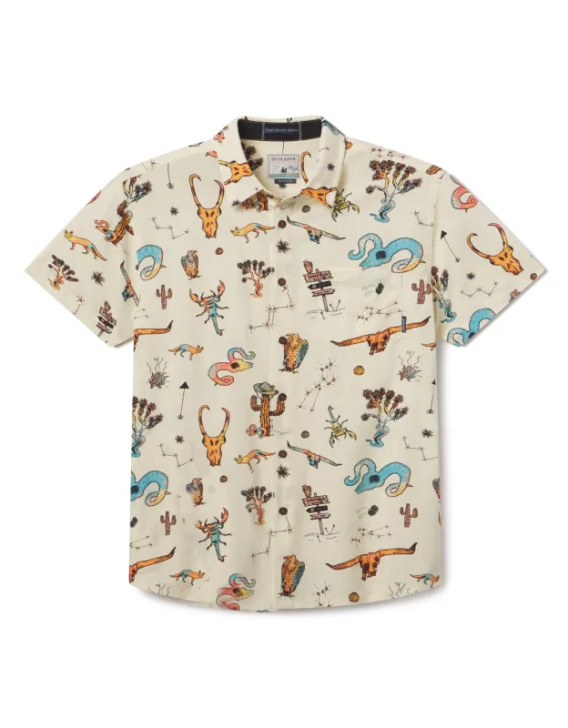 DANGEROUS DESERT - 7-SEAS™ BUTTON UP sold by Baja Llama