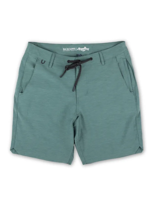 MAGELLAN EXPLORER SHORTS - HUNTER GREEN sold by Baja Llama