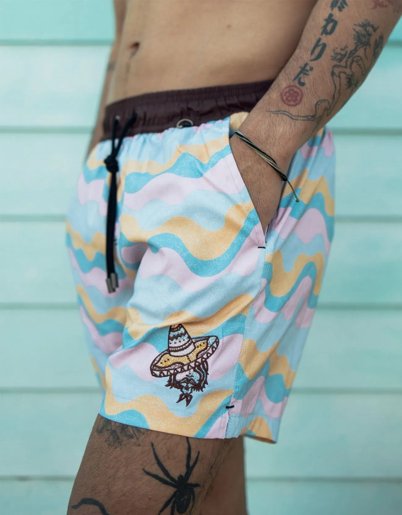 LONE DESPERADO - STRETCH SWIMSUIT sold by Baja Llama product image thumbnail 3