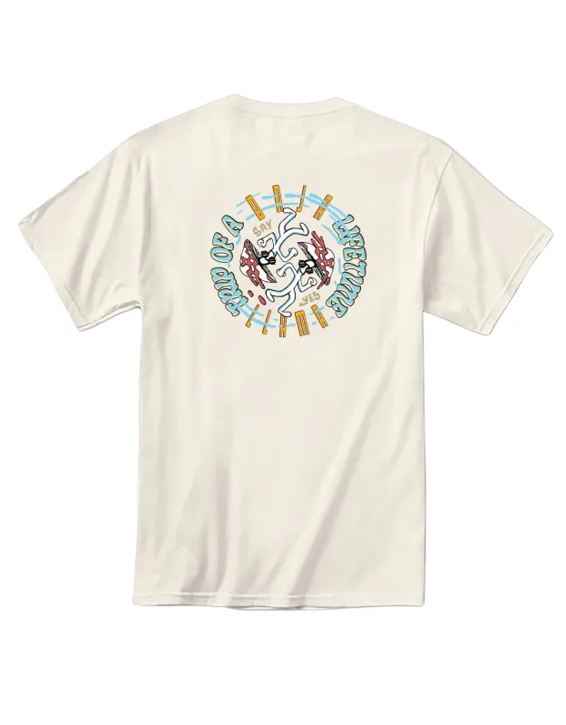 TRIP IN CIRCLES - PRIMO FINAL SALE GRAPHIC TEE sold by Baja Llama