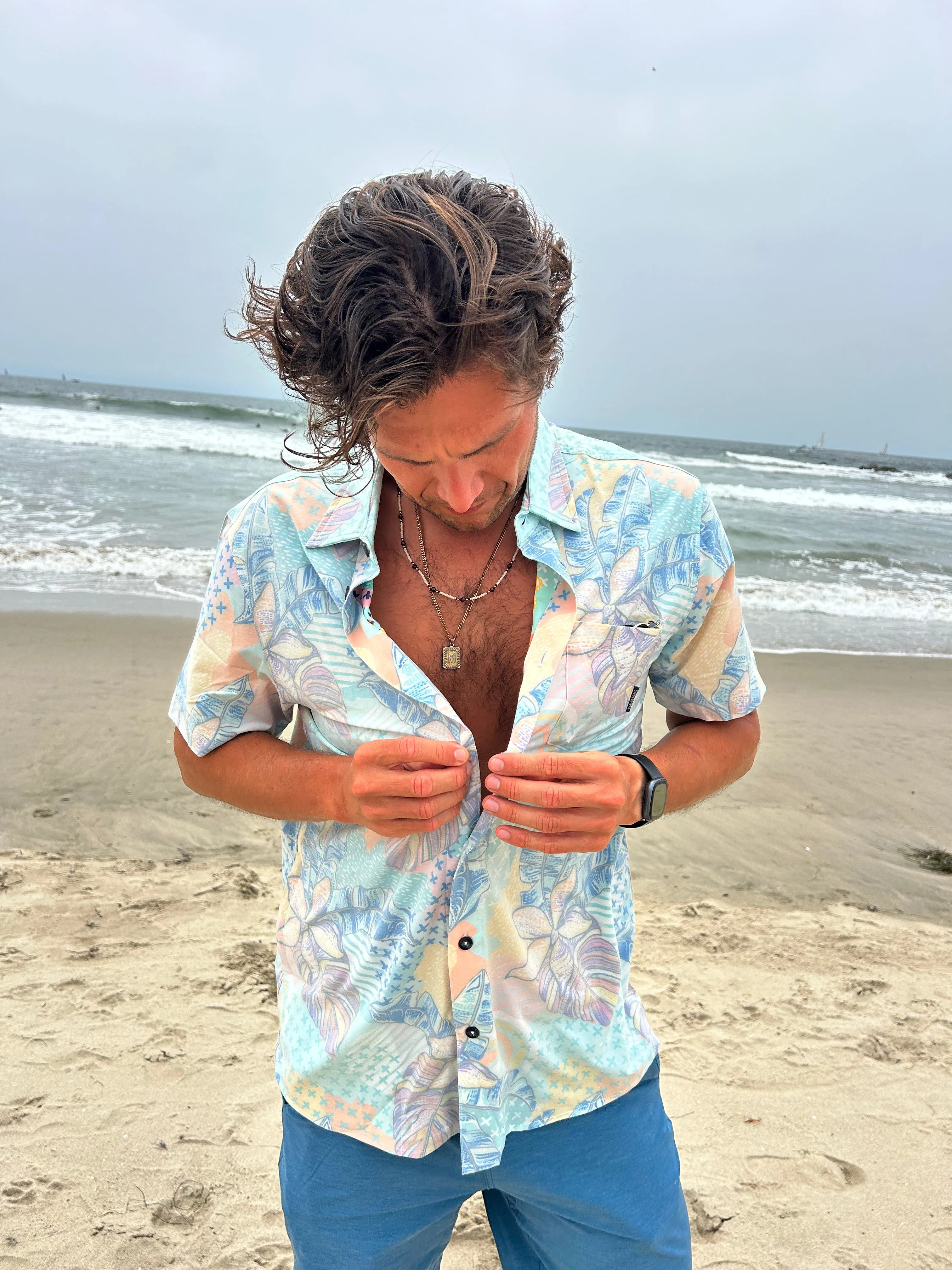 THE PRINCE OF RAIN - VAGABOND™ FINAL SALE BUTTON UP sold by Baja Llama product image thumbnail 2