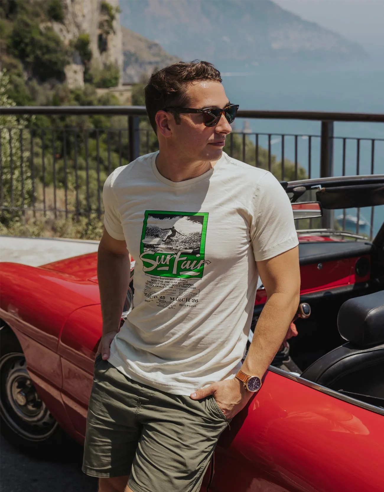 SURF FAIR GAME - PRIMO GRAPHIC TEE sold by Baja Llama product image thumbnail 2