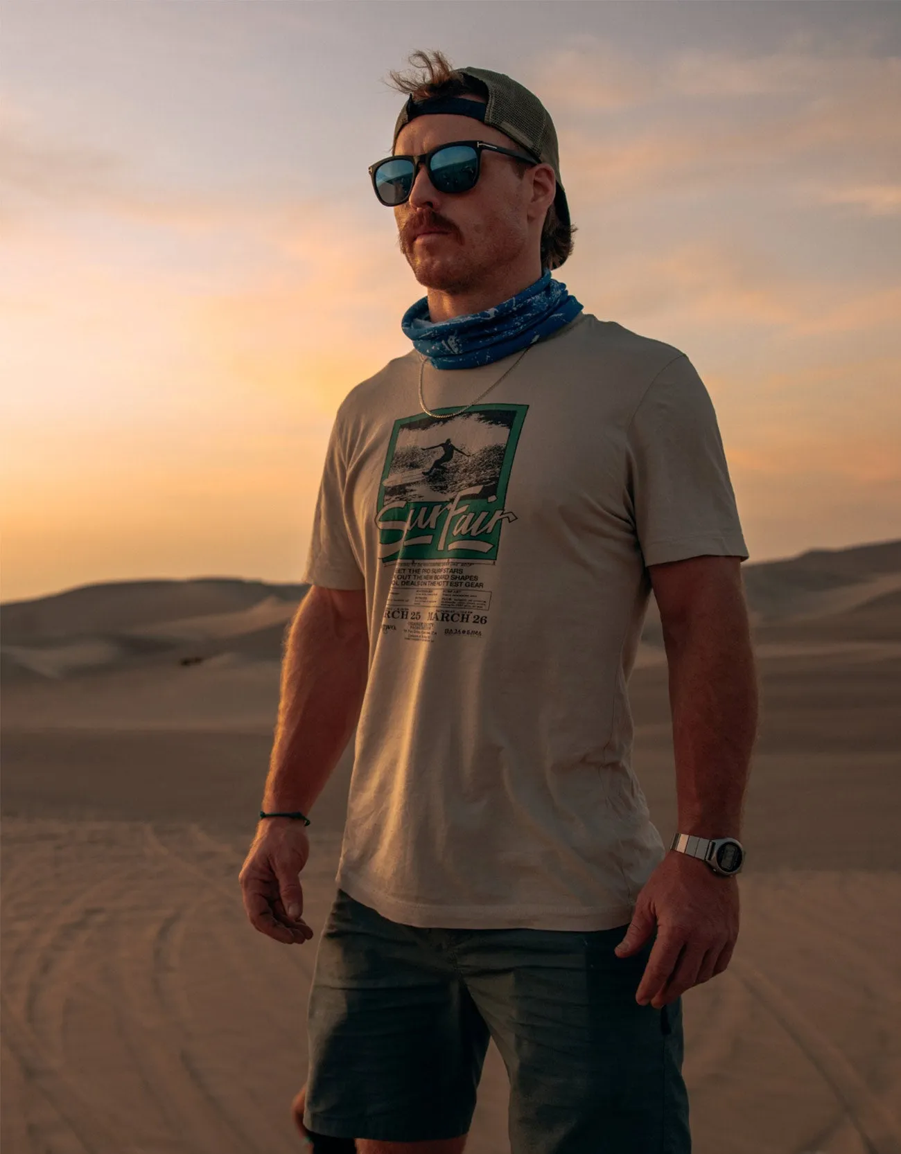 SURF FAIR GAME - PRIMO GRAPHIC TEE sold by Baja Llama product image thumbnail 4