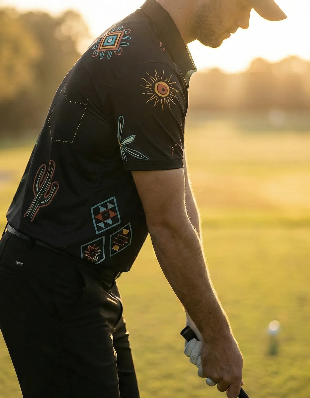 THE MIRAGE OF MARRAKESH - NIGHT SWINGERS PERFORNACE POLO sold by Baja Llama product image thumbnail 3