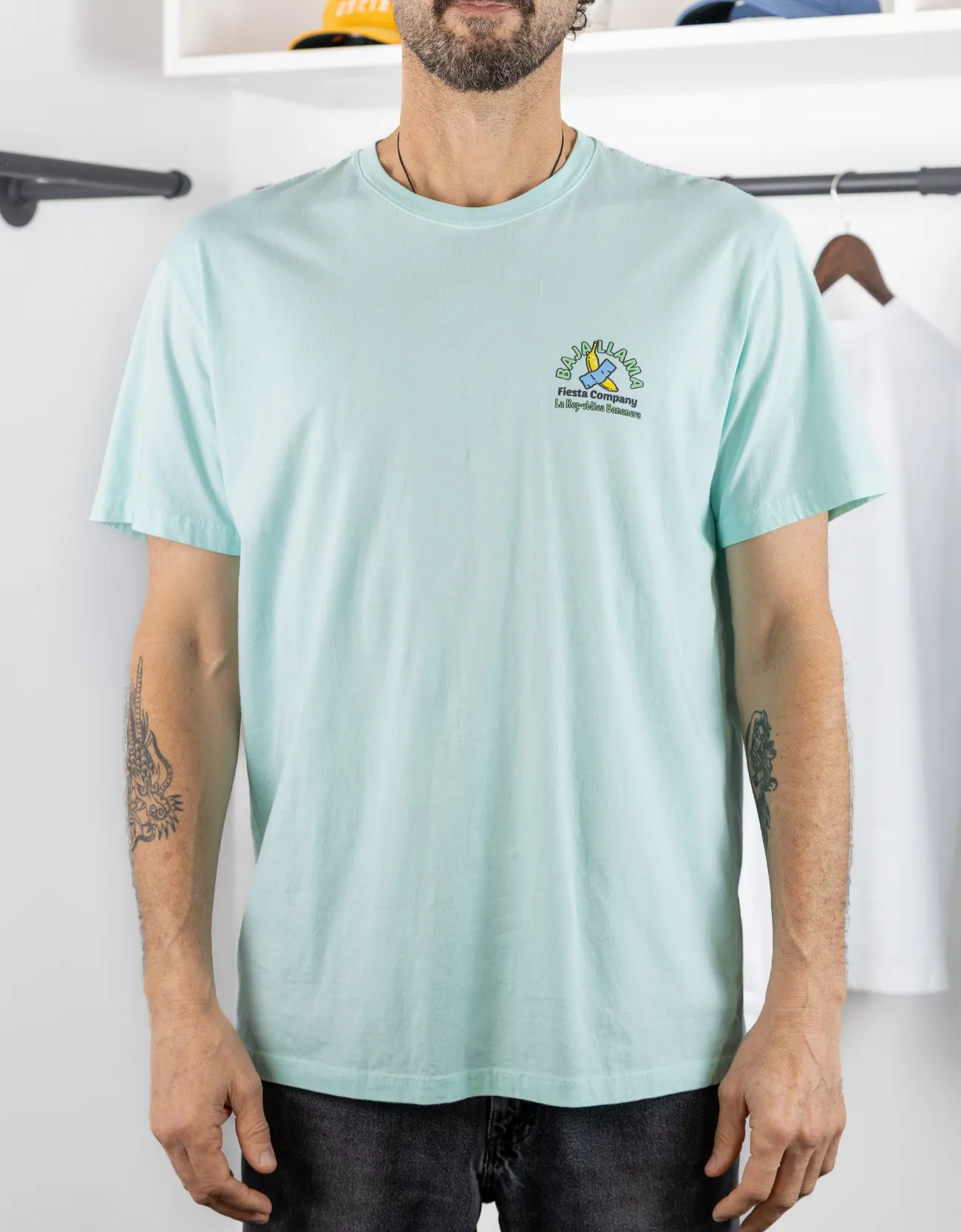LA REPUBLICA BANANERA - ICY MINT PRIMO GRAPHIC TEE sold by Baja Llama product image thumbnail 3
