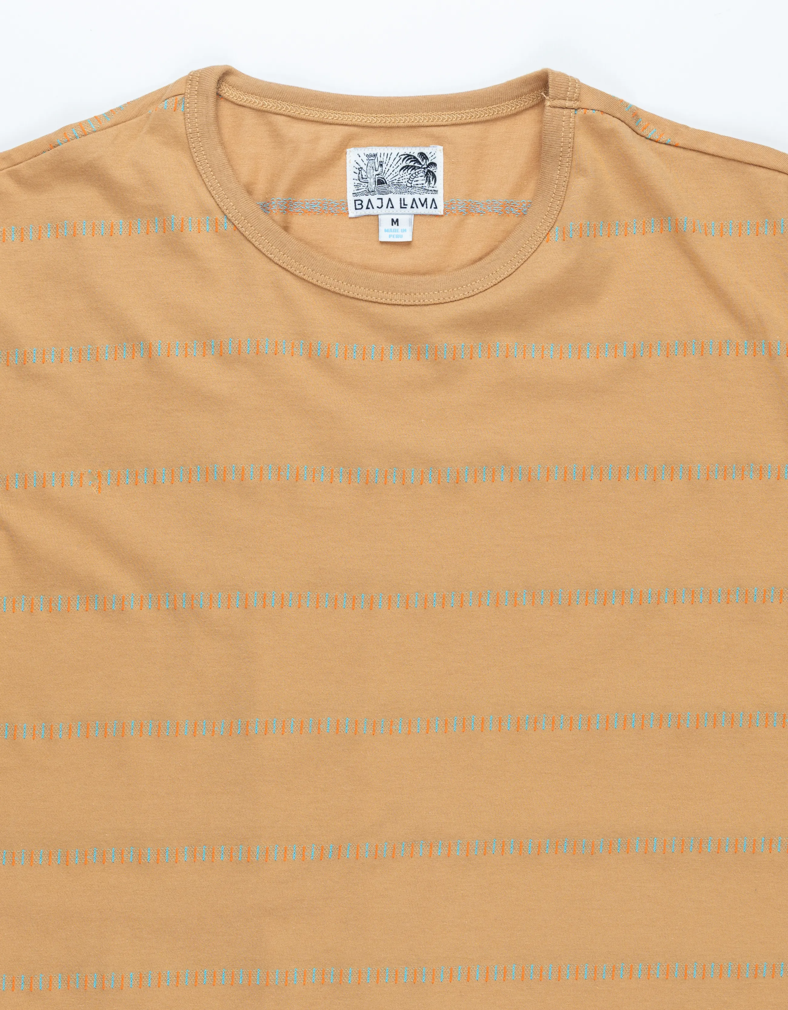 DEEP EARTH - ONASSIS JACQUARD TEE sold by Baja Llama product image thumbnail 3