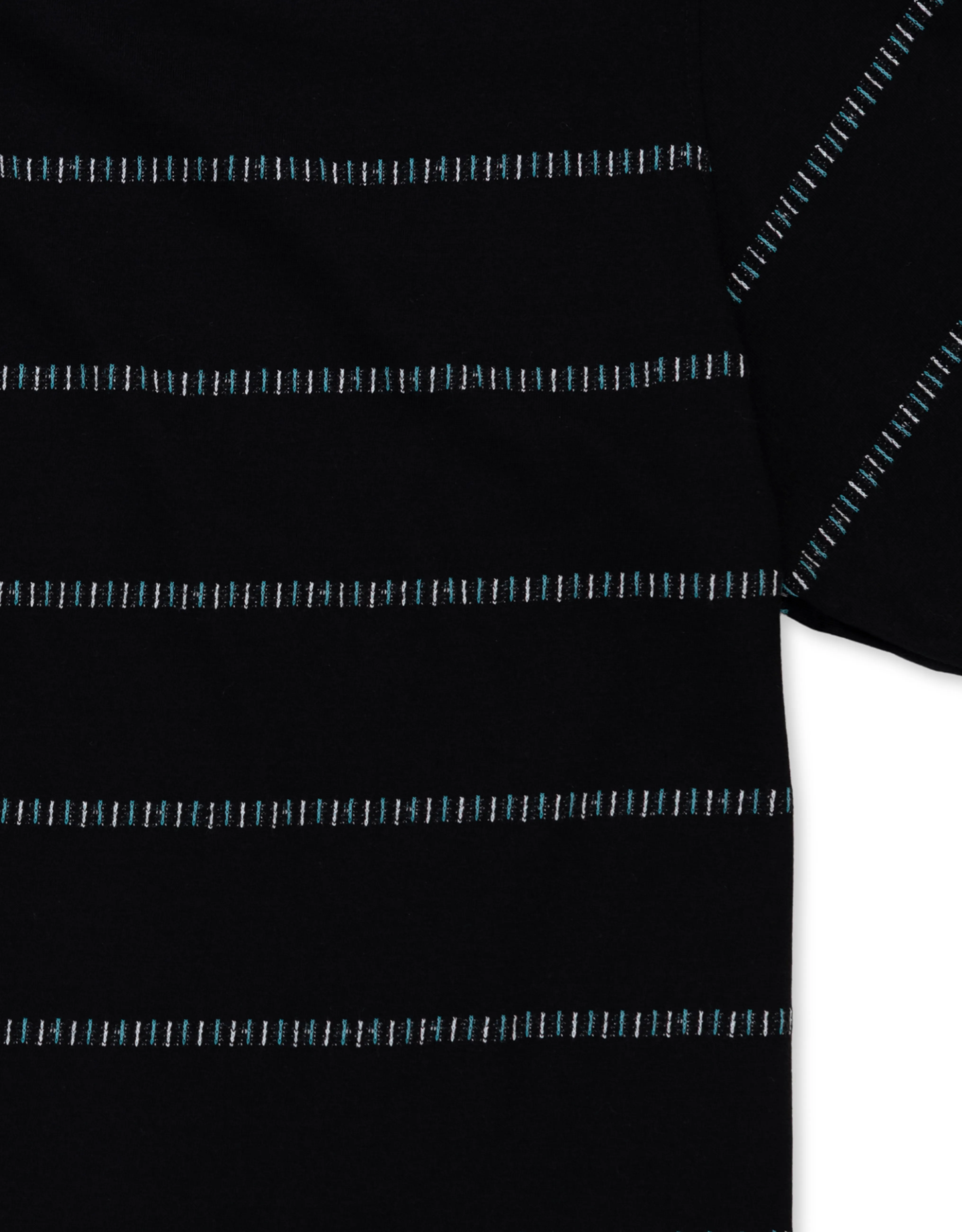 BLACK - ONASSIS JACQUARD TEE sold by Baja Llama product image thumbnail 5
