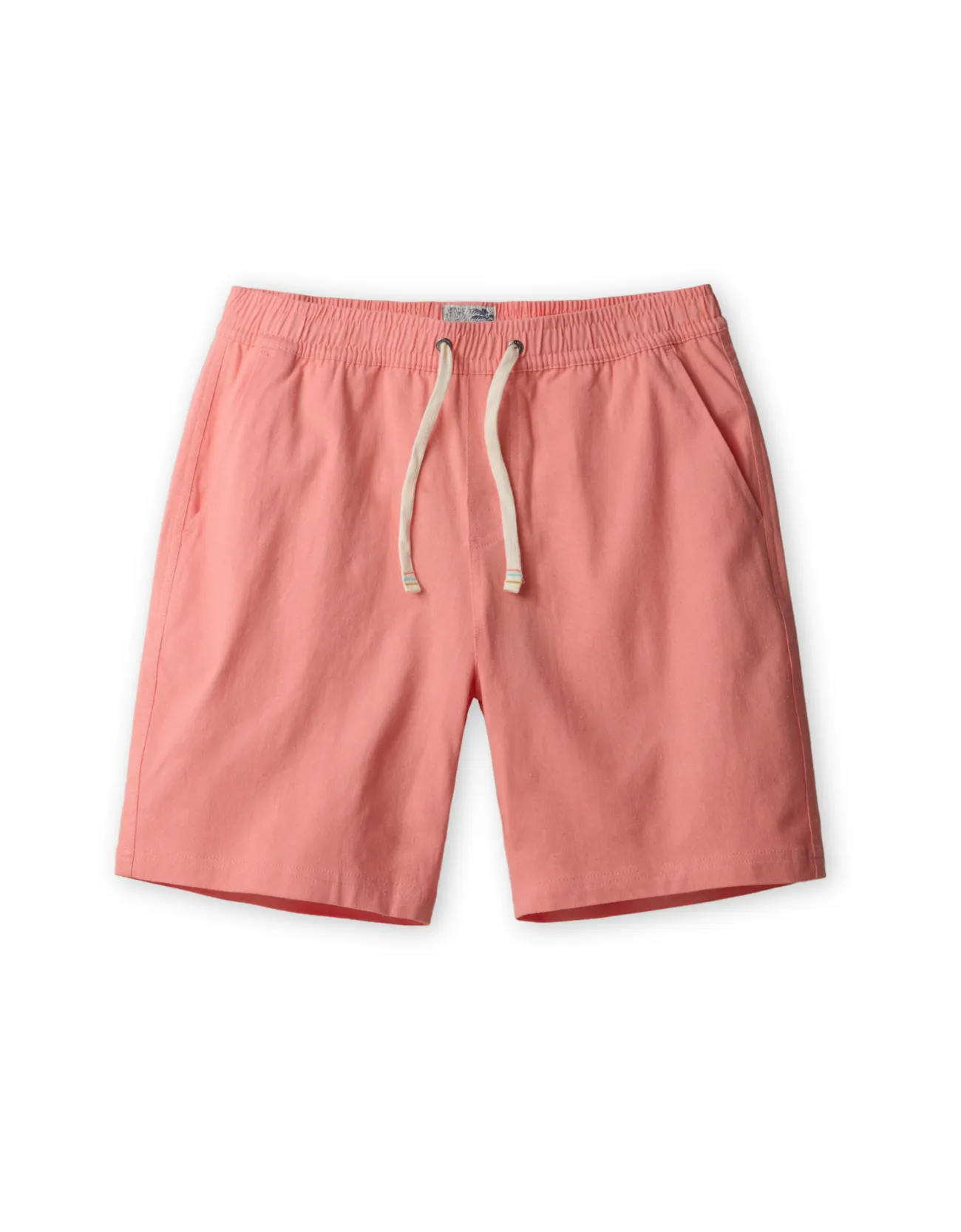 TOO BREEZYS CORAL REEF - STRETCH LINEN SHORTS sold by Baja Llama