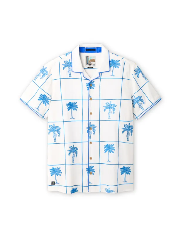 LA REPUBLICA DE PISCINAS - ONE OFF BUTTON UP RELAXED FIT made by Baja Llama