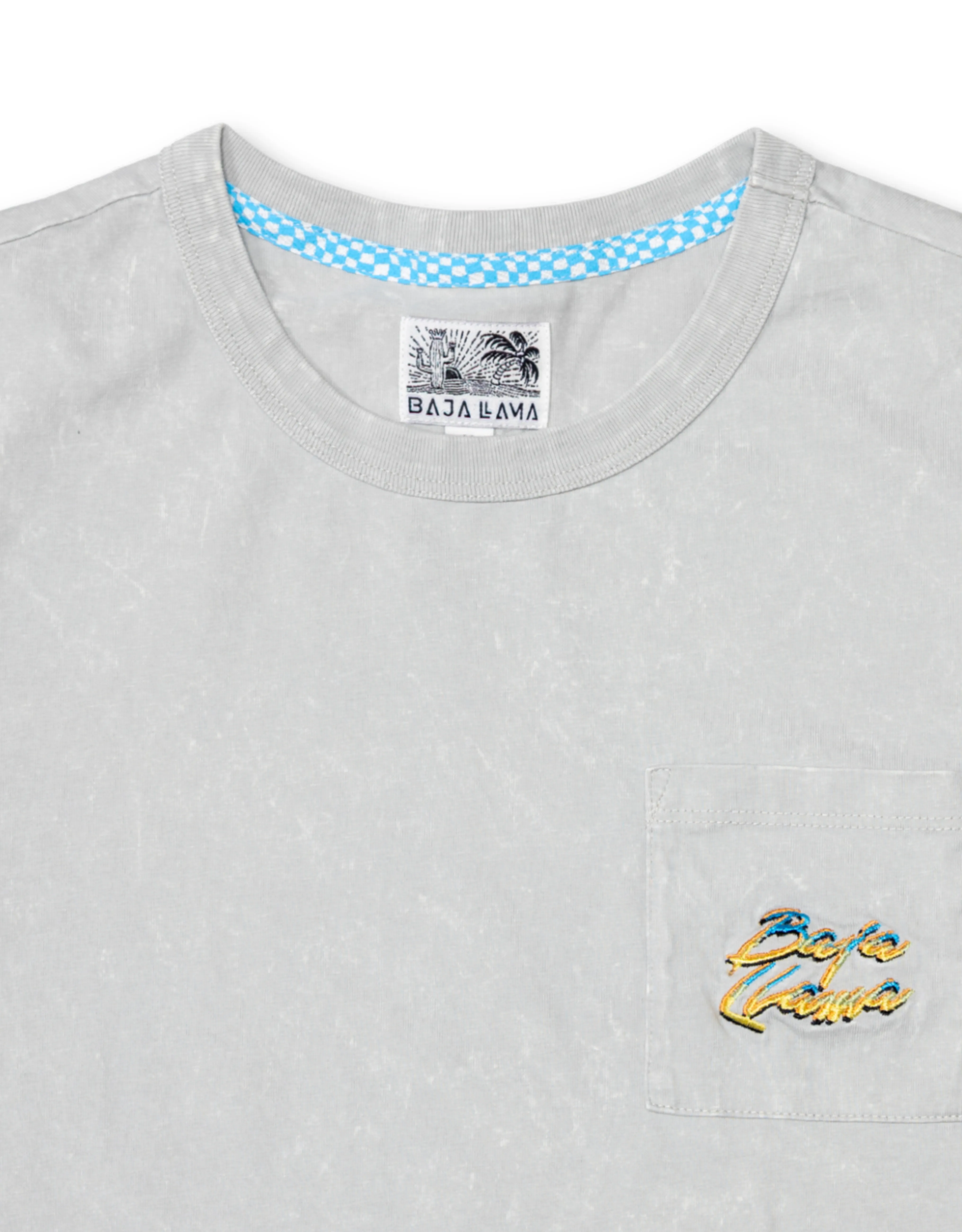 GREATFUL DYED - SHORELINE SMOKE HEAVY TEE sold by Baja Llama product image thumbnail 3