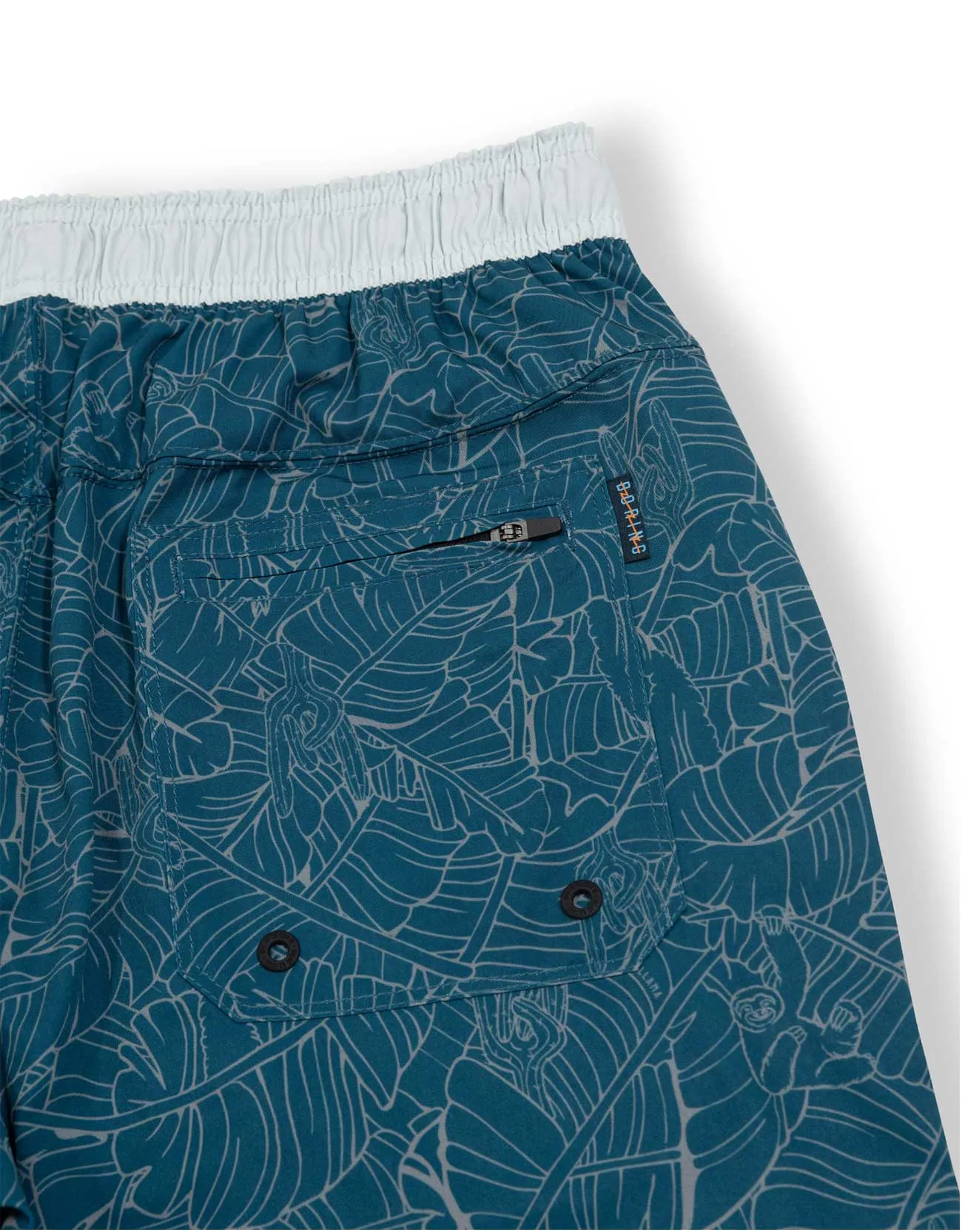 RELAXPLORATIONS - FRIENDS IN HIDING ATHLEISURE SHORTS sold by Baja Llama product image thumbnail 3