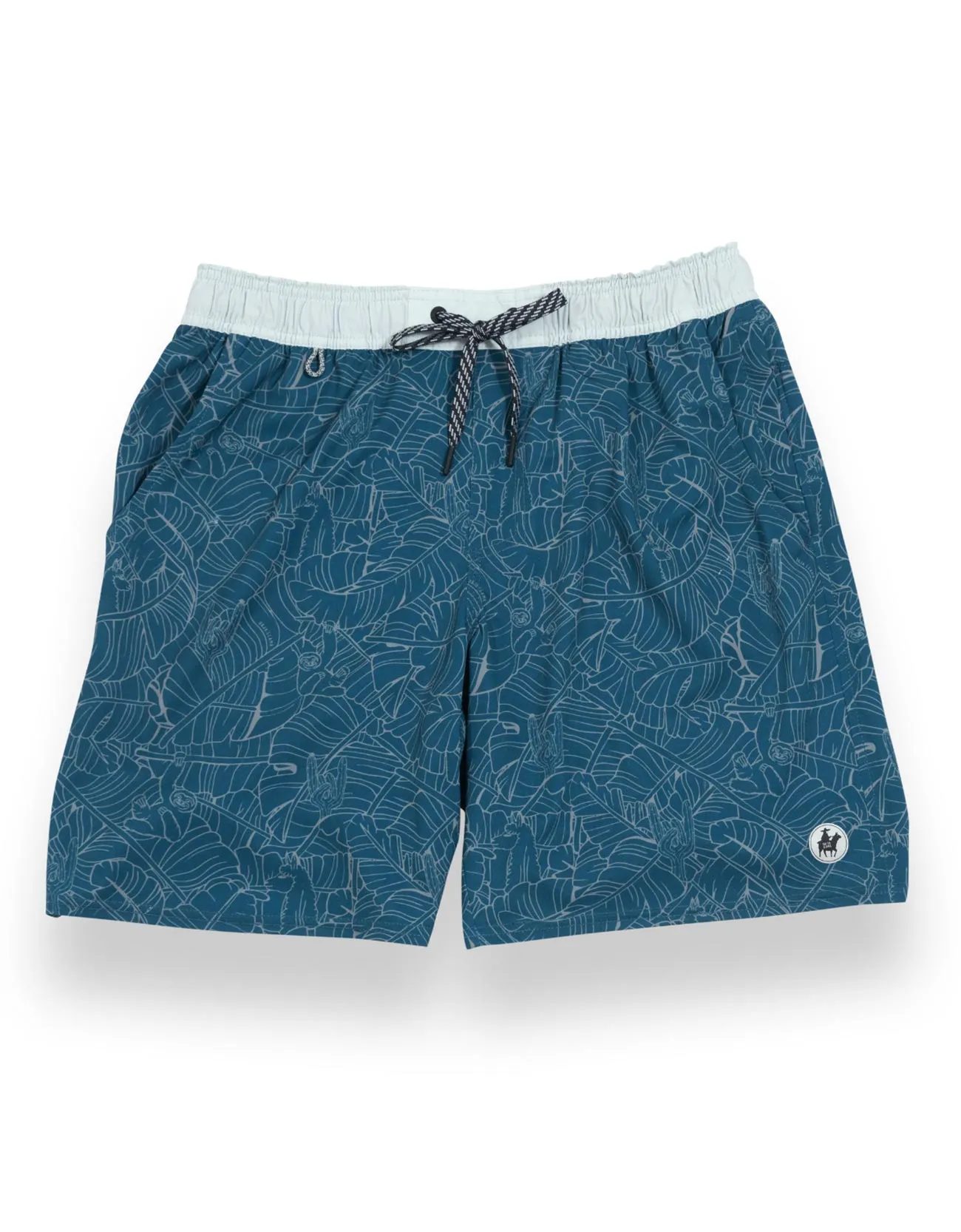 RELAXPLORATIONS - FRIENDS IN HIDING ATHLEISURE SHORTS sold by Baja Llama